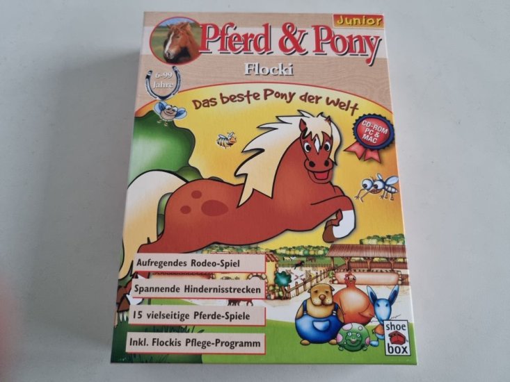 (Bild für) PC Pferd & Pony - Flocki - zum Schließen ins Bild klicken