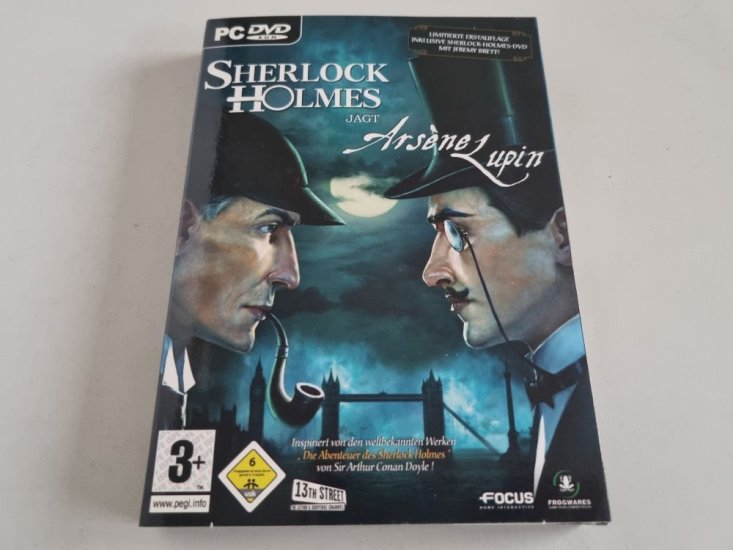 (Bild für) PC Sherlock Holmes jagt Arsene Lupin - zum Schließen ins Bild klicken