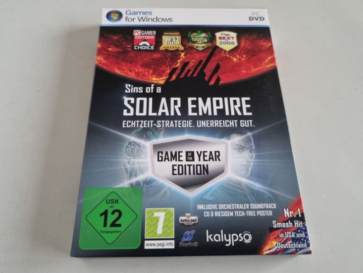 (Bild für) PC Sins of a Solar Empire - Game of the Year Edition - zum Schließen ins Bild klicken