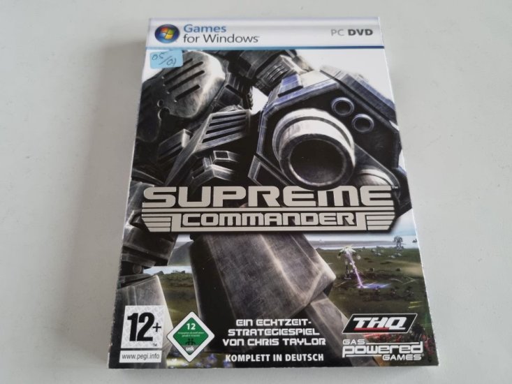 (Bild für) PC Supreme Commander - zum Schließen ins Bild klicken