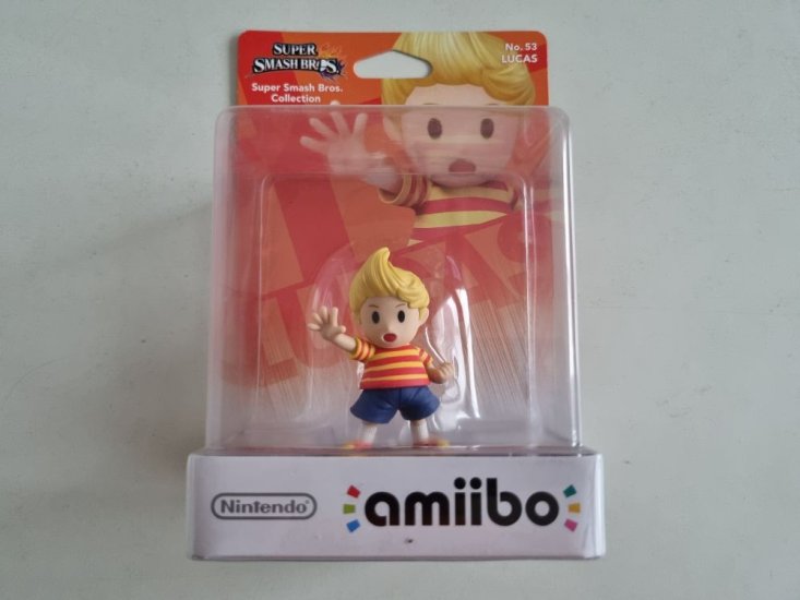 (Bild für) Amiibo Lucas, Super Smash Bros. Collection - zum Schließen ins Bild klicken