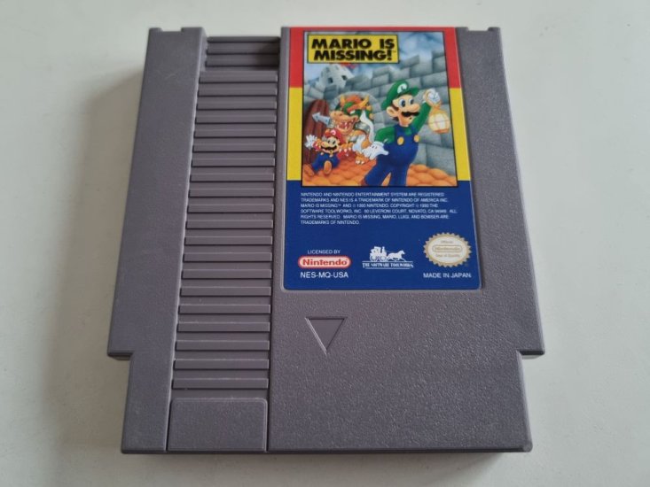 (Bild für) NES Mario is Missing USA - zum Schließen ins Bild klicken