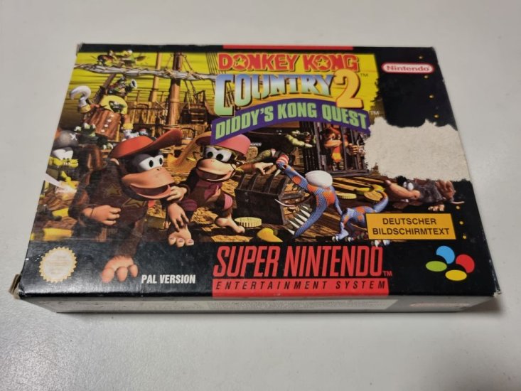 (Bild für) SNES Donkey Kong Country 2 - Diddy's Kong Quest NOE - zum Schließen ins Bild klicken