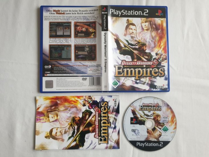 (Bild für) PS2 Dynasty Warriors 5 - Empires - zum Schließen ins Bild klicken