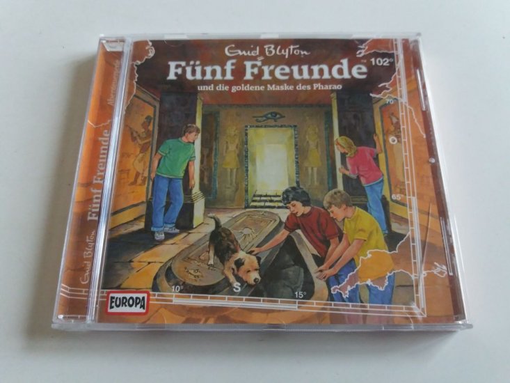 (Bild für) CD Fünf Freunde - 102 und die goldene Maske des Pharao - zum Schließen ins Bild klicken