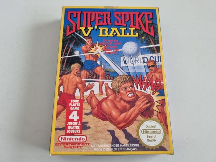 (Bild für) NES Super Spike V'Ball FAH - zum Schließen ins Bild klicken