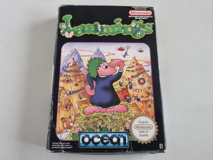 (Bild für) NES Lemmings NOE - zum Schließen ins Bild klicken