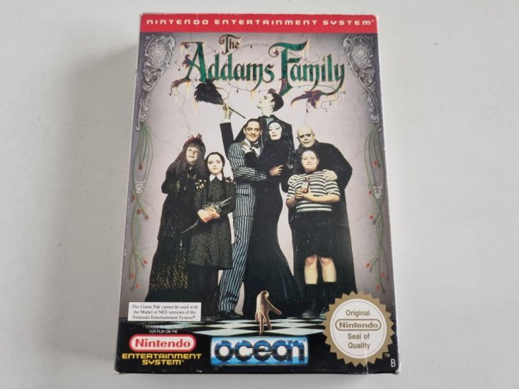 (Bild für) NES The Addams Family NOE - zum Schließen ins Bild klicken