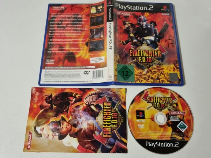 (Bild für) PS2 Firefighter F.D. 18 - zum Schließen ins Bild klicken