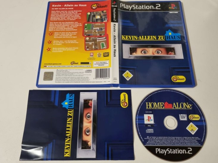 (Bild für) PS2 Kevin Allein zu Haus - zum Schließen ins Bild klicken