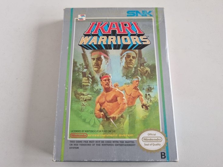(Bild für) NES Ikari Warriors EEC - zum Schließen ins Bild klicken