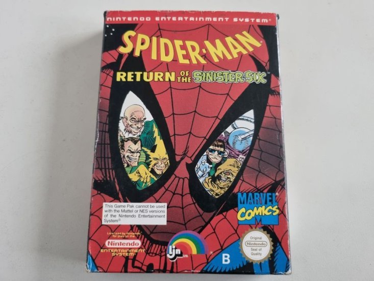 (Bild für) NES Spider-Man - Return of the Sinister Six NOE - zum Schließen ins Bild klicken