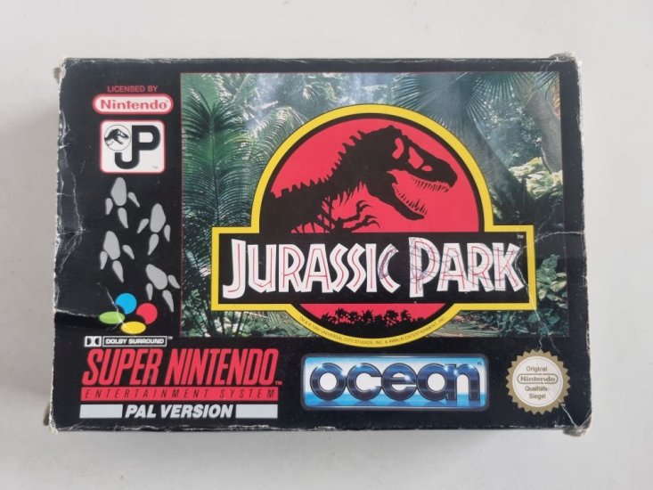 (Bild für) SNES Jurassic Park NOE/SFRG - zum Schließen ins Bild klicken