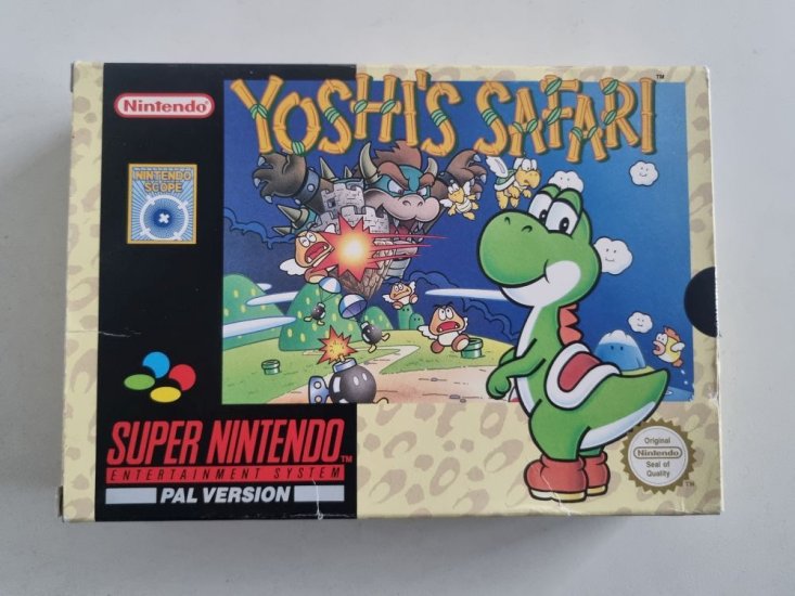 (Bild für) SNES Yoshi's Safari UKV - zum Schließen ins Bild klicken