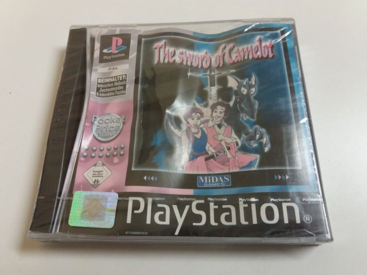 (Bild für) PS1 The Sword of Camelot - zum Schließen ins Bild klicken