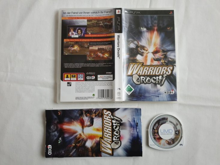 (Bild für) PSP Warriors Orochi - zum Schließen ins Bild klicken