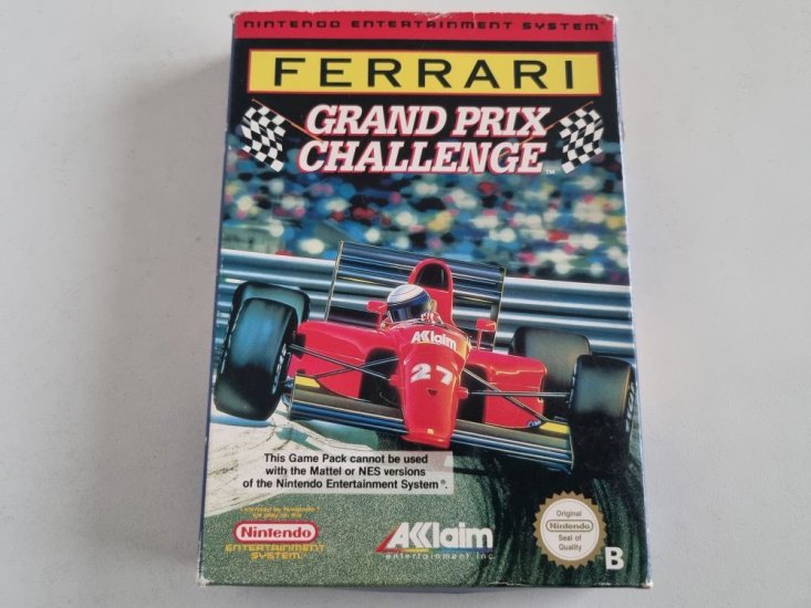 (Bild für) NES Ferrari Grand Prix Challenge NOE - zum Schließen ins Bild klicken