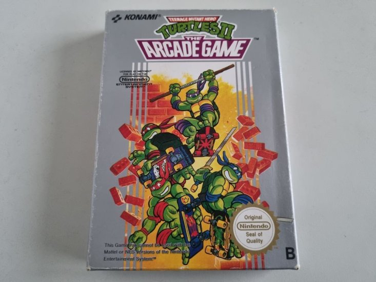 (Bild für) NES Teenage Mutant Hero Turtles II - The Arcade Game NOE - zum Schließen ins Bild klicken