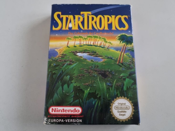 (Bild für) NES Star Tropics NOE - zum Schließen ins Bild klicken