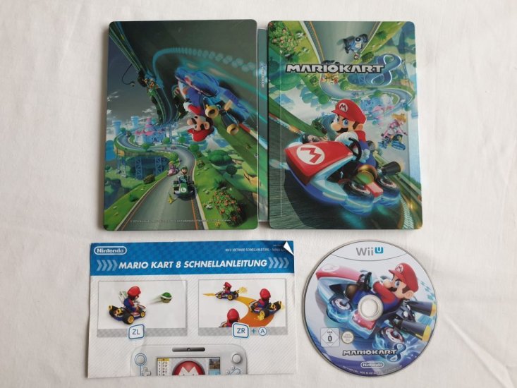 (Bild für) Wii U Mario Kart 8 Steelbook Edition - zum Schließen ins Bild klicken