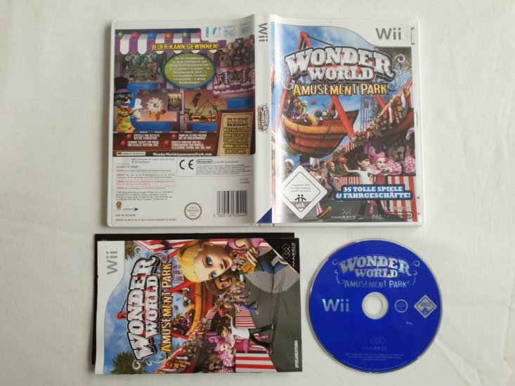 (Bild für) Wii Wonder World - Amusement Park NOE - zum Schließen ins Bild klicken