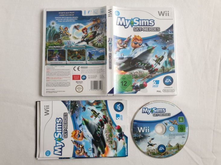 (Bild für) Wii My Sims - Sky Heroes NOE - zum Schließen ins Bild klicken