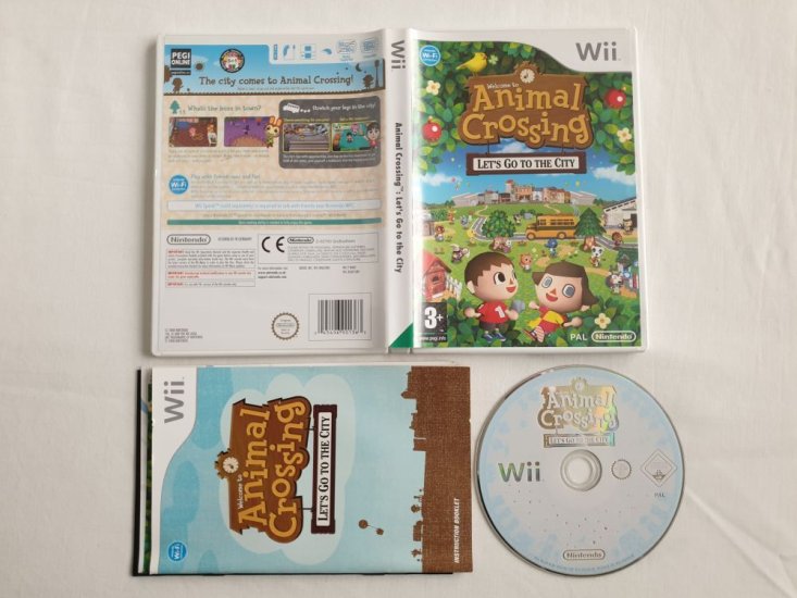 (Bild für) Wii Animal Crossing Let's go to the City UKV - zum Schließen ins Bild klicken