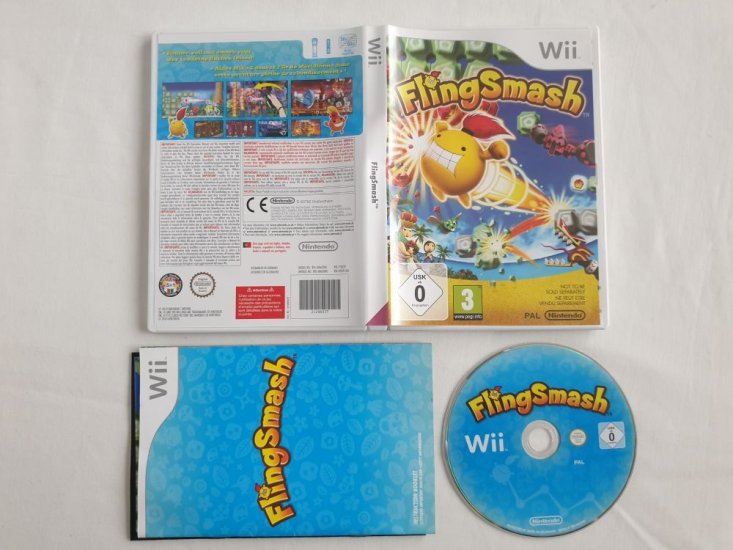 (Bild für) Wii Flingsmash EUR - zum Schließen ins Bild klicken