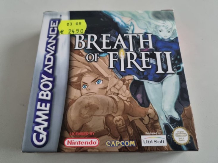 (Bild für) GBA Breath of Fire II EUR - zum Schließen ins Bild klicken