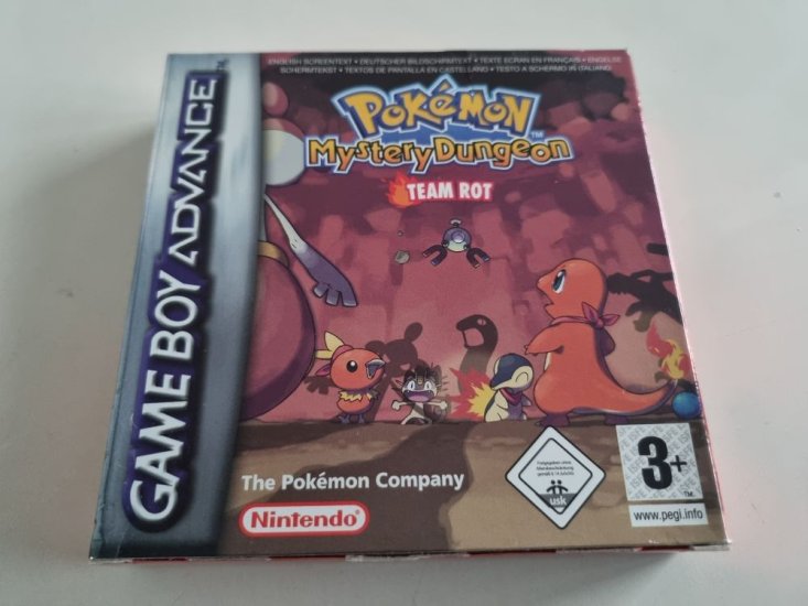 (Bild für) GBA Pokemon - Mystery Dungeon - Team Rot NNOE - zum Schließen ins Bild klicken