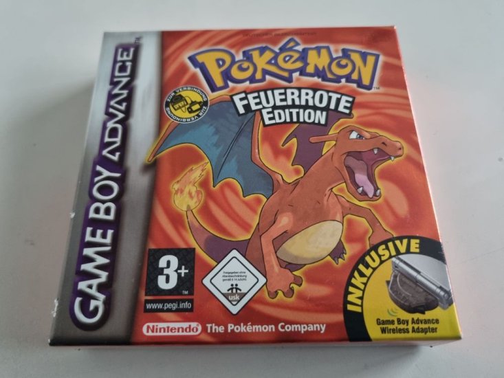 (Bild für) GBA Pokemon - Feuerrote Edition NNOE - zum Schließen ins Bild klicken