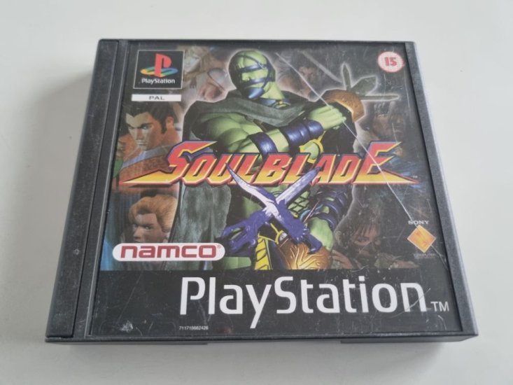 (Bild für) PS1 Soulblade - zum Schließen ins Bild klicken