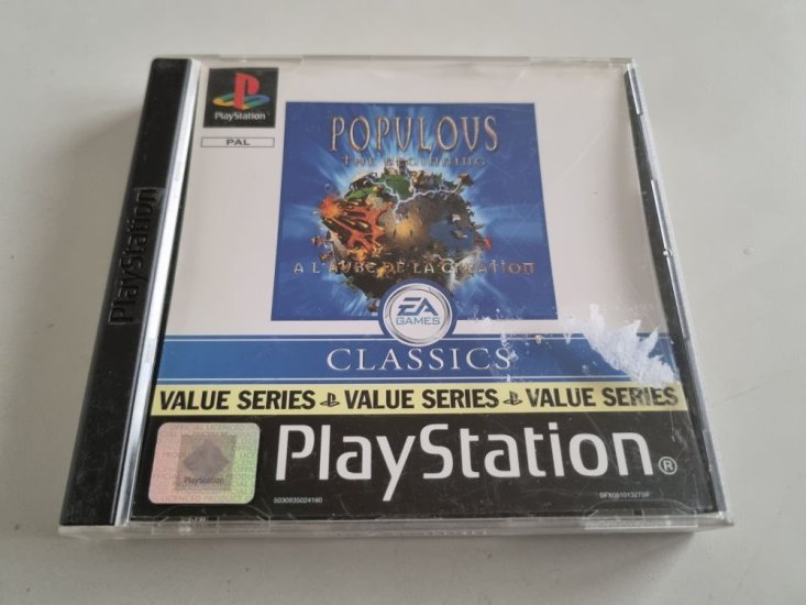 (Bild für) PS1 Populous - The Beginning - zum Schließen ins Bild klicken