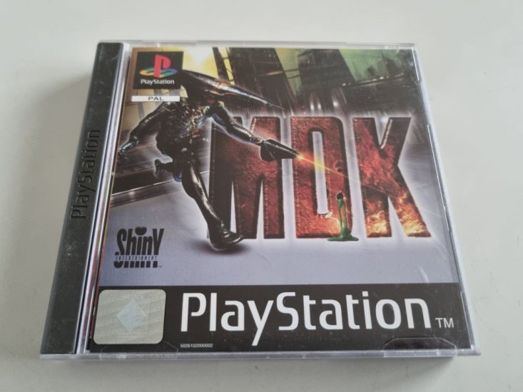 (Bild für) PS1 MDK - zum Schließen ins Bild klicken