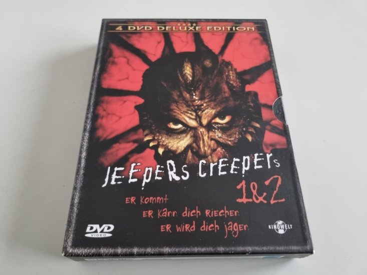 (Bild für) DVD Jeepers Creepers 1 & 2 - 4 DVD Deluxe Edition - zum Schließen ins Bild klicken