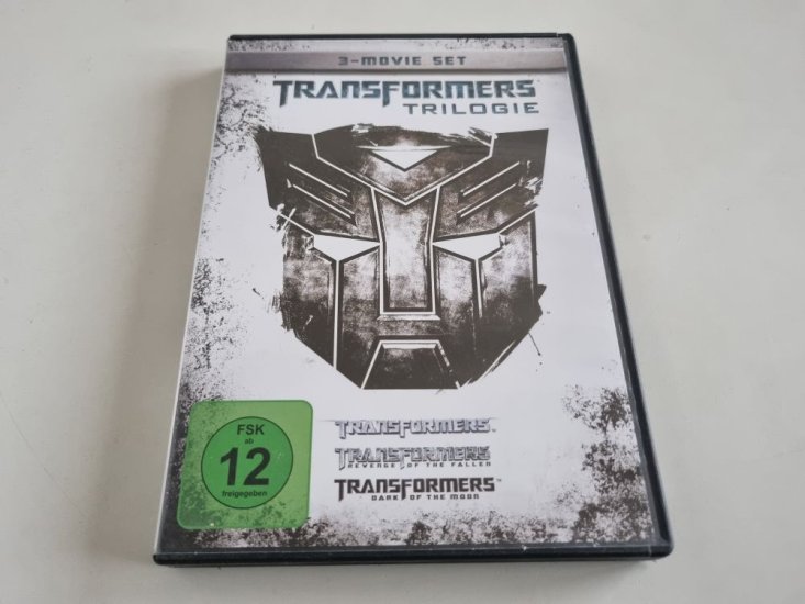 (Bild für) DVD Transformers Trilogie - zum Schließen ins Bild klicken