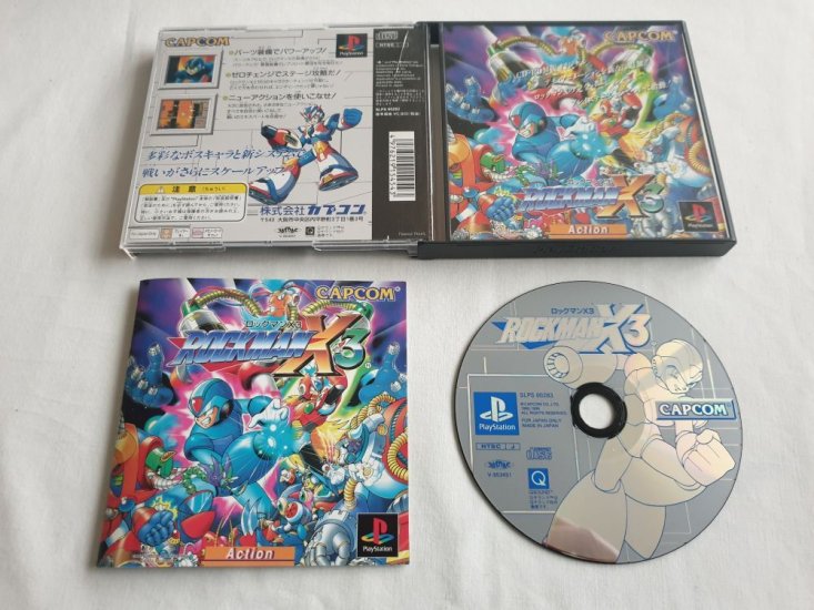 (Bild für) PS1 Rockman X3 - zum Schließen ins Bild klicken