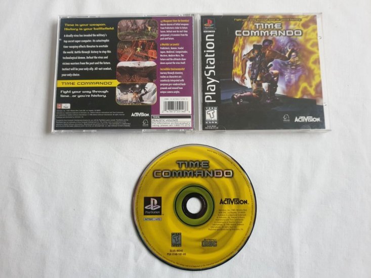 (Bild für) PS1 Time Commando - zum Schließen ins Bild klicken