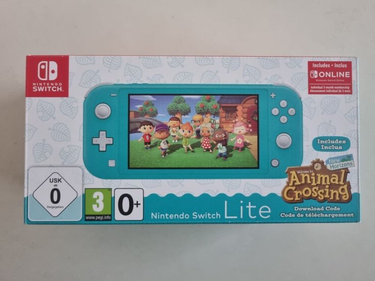 (Bild für) Switch Lite - Animal Crossing Edition - zum Schließen ins Bild klicken