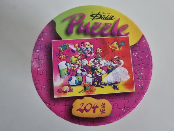 (Bild für) BS Diddl Puzzle - 204 Pieces - zum Schließen ins Bild klicken