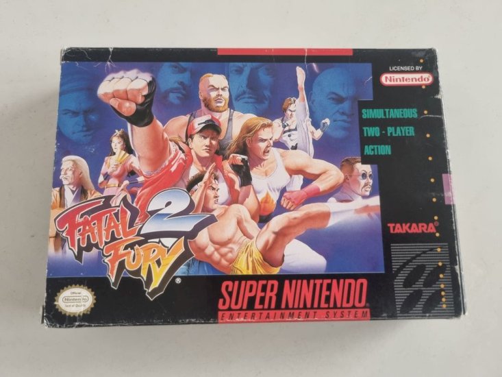 (Bild für) SNES Fatal Fury 2 USA - zum Schließen ins Bild klicken