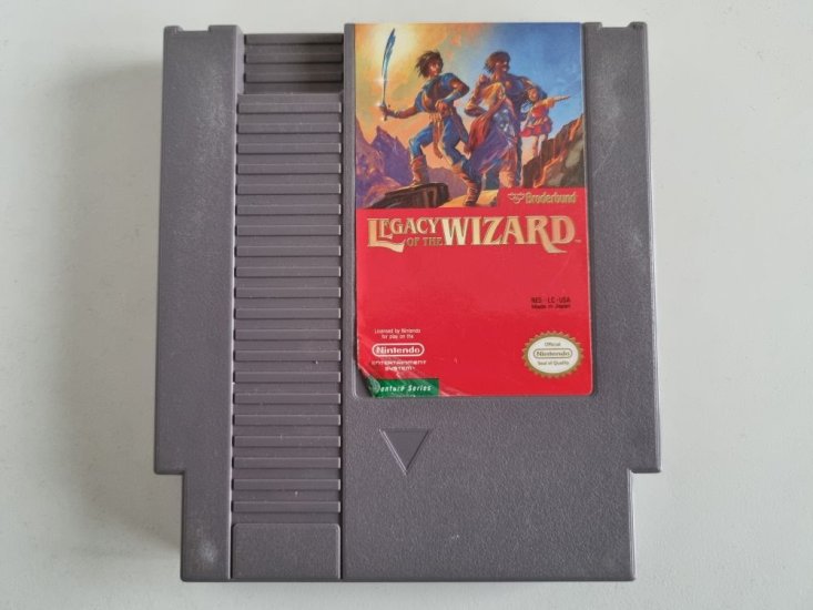 (Bild für) NES Legacy of the Wizard USA - zum Schließen ins Bild klicken