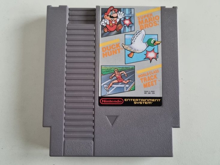 (Bild für) NES Super Mario Bros / Duck Hunt / Track Meet USA - zum Schließen ins Bild klicken