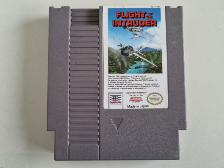 (Bild für) NES Flight of the Intruder USA - zum Schließen ins Bild klicken