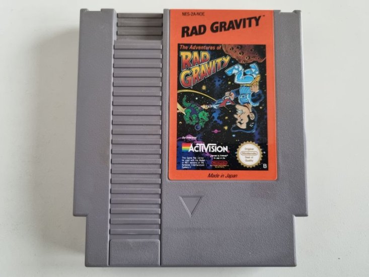 (Bild für) NES The Adventures of Rad Gravity NOE - zum Schließen ins Bild klicken
