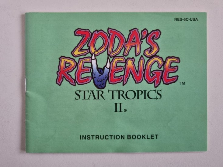 (Bild für) NES Star Tropics 2 - Zoda's Revenge USA Anleitung - zum Schließen ins Bild klicken