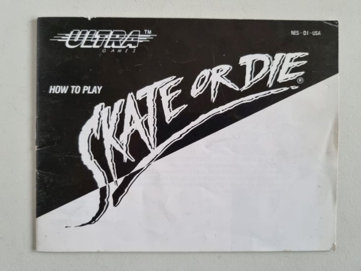 (Bild für) NES Skate or Die USA Anleitung - zum Schließen ins Bild klicken