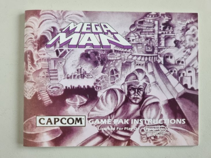 (Bild für) NES Mega Man USA Anleitung - zum Schließen ins Bild klicken