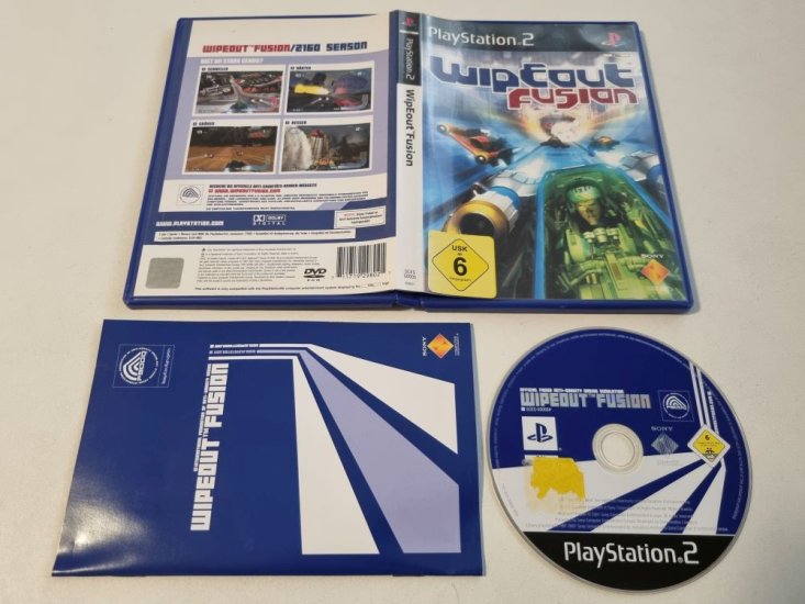 (Bild für) PS2 Wipeout Fusion - zum Schließen ins Bild klicken