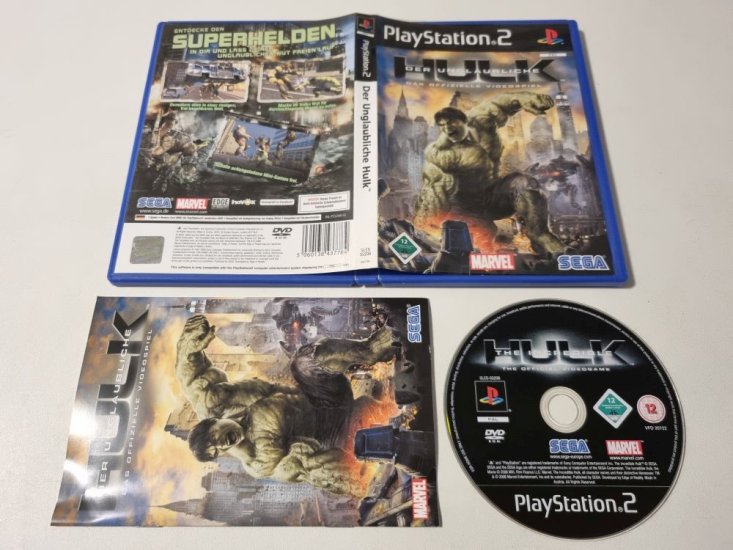 (Bild für) PS2 Der unglaubliche Hulk - zum Schließen ins Bild klicken
